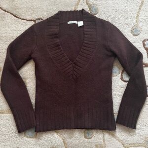 Wool Angora Brown Sweater